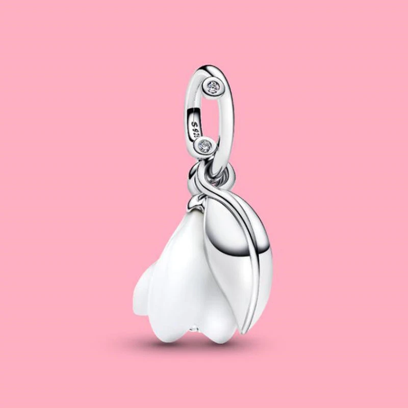 2026 جديد عيد الميلاد سلسلة قلادة الأيائل و قزم الثلج سحر الخرز صالح الأصلي عموم سوار DIY بها بنفسك النساء المجوهرات هدية عيد #6