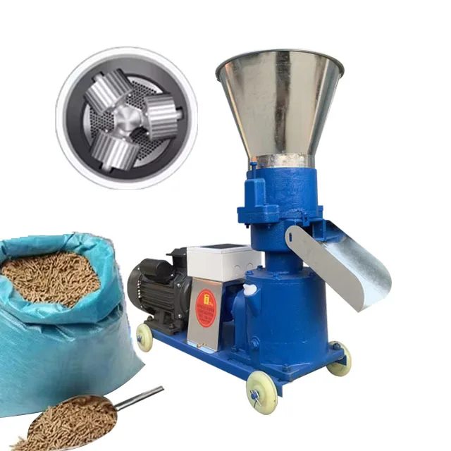 

Gasoline Engine/motor Pellet Mill Machine Feed Millfeed Strong Extruder Pellet Machine for Home Use