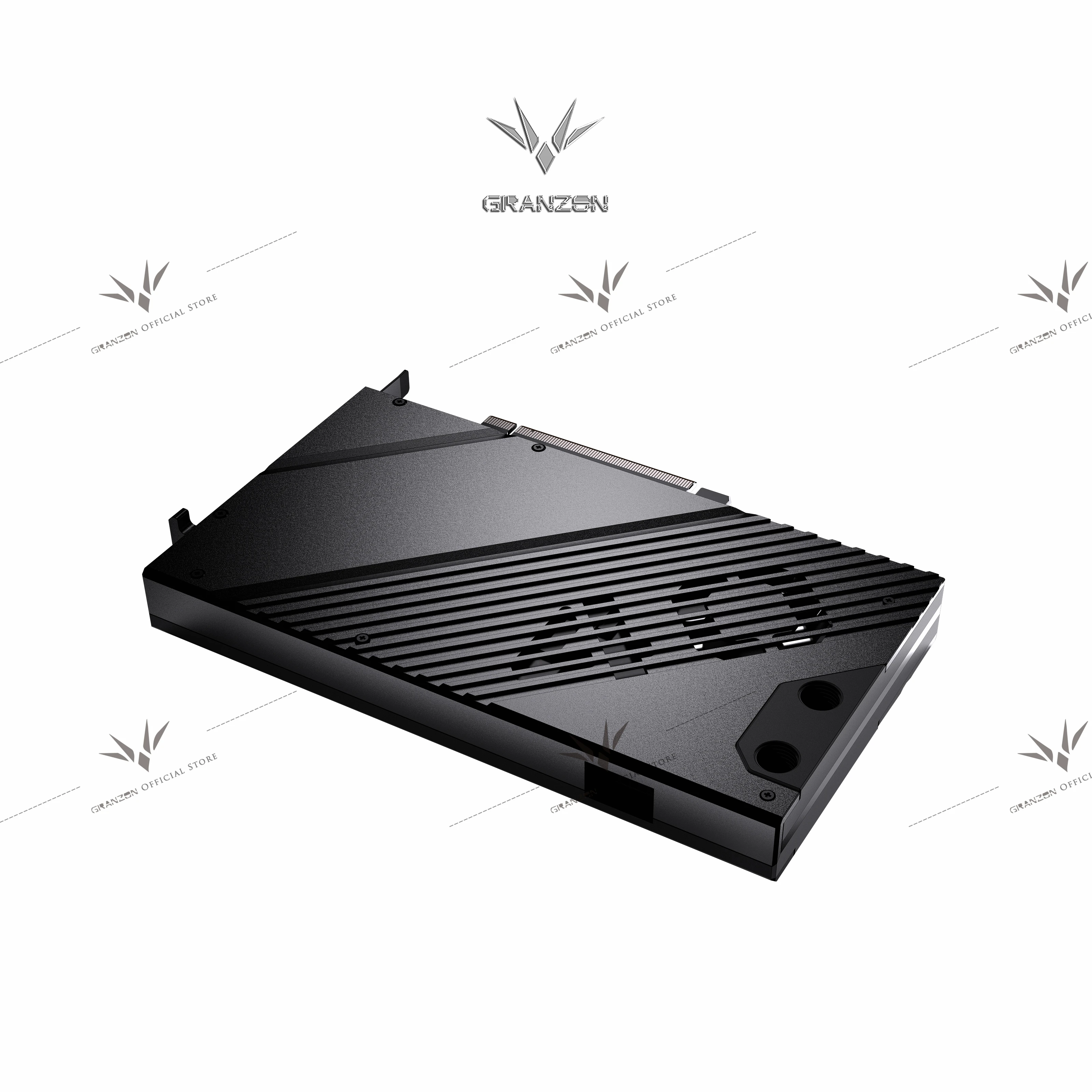 Granzon GBN-RTX4090FE GPU Block Use for NVIDIA RTX 4090 Founders Edition Water Cooling Graphics / Video Card / Copper Radiator