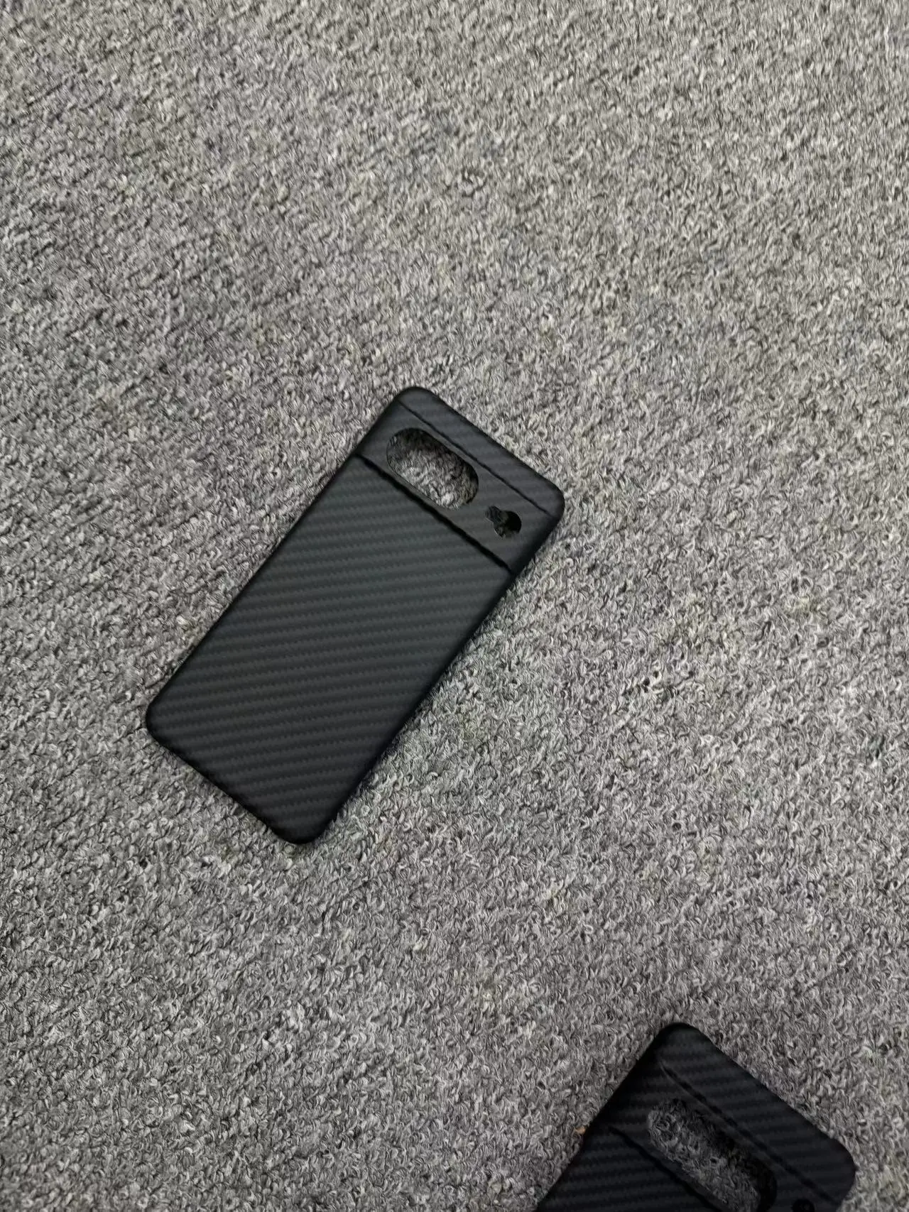 Para google pixel 8 pro/pixel 8 caso de fibra de carbono capa de telefone de fibra de aramida capa protetora à prova de choque