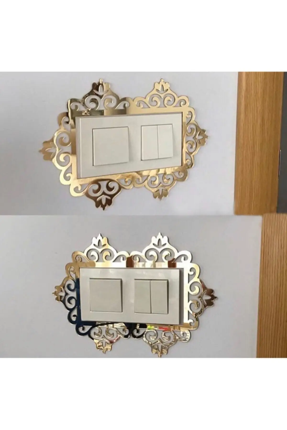 Decorative Plexiglass Socket Switch Frame