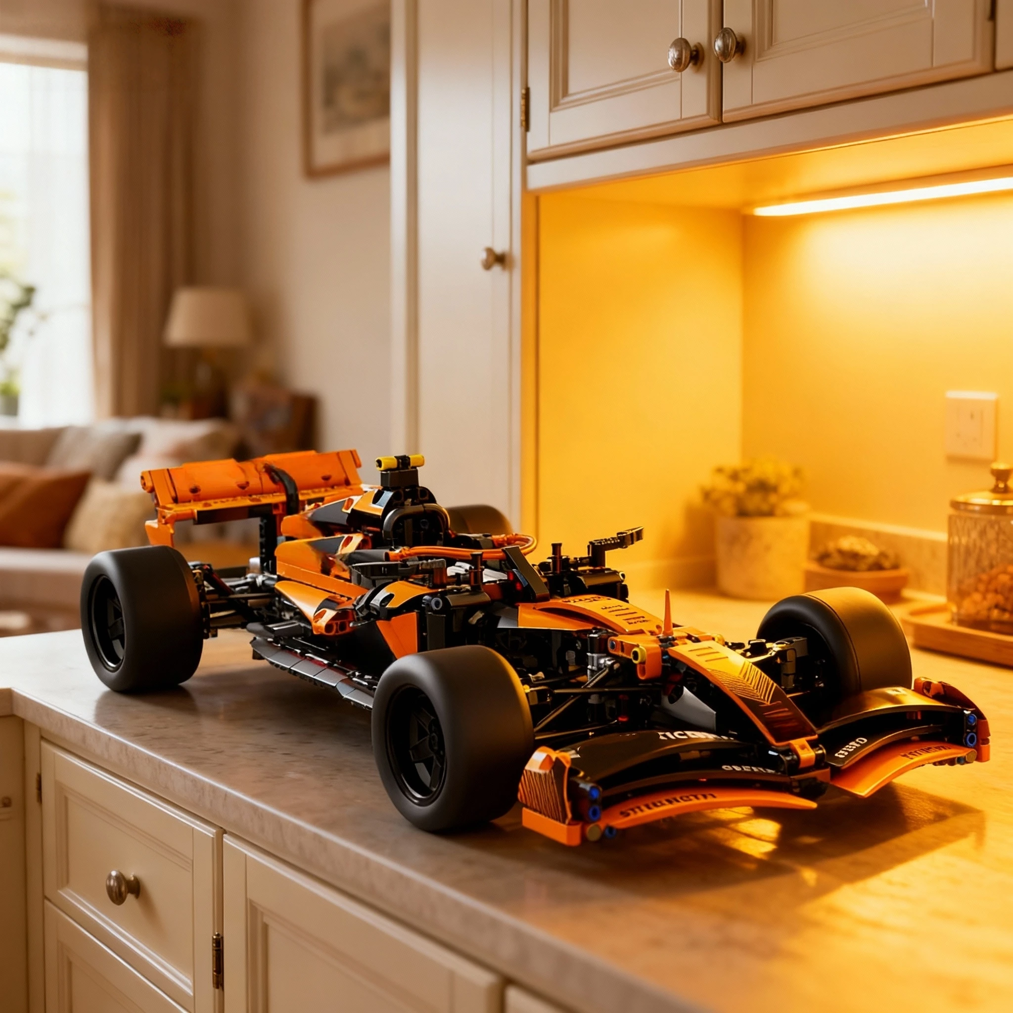 Juego de bloques de construcción de automóviles de carreras más de 1200 piezas, kit de modelo de fórmula a escala 1:10 |   Juguete coleccionable DIY para niños, adolescentes y adultos, regalo para niños y niñas