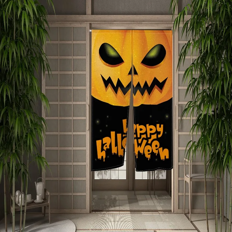 Halloween Door Curt…