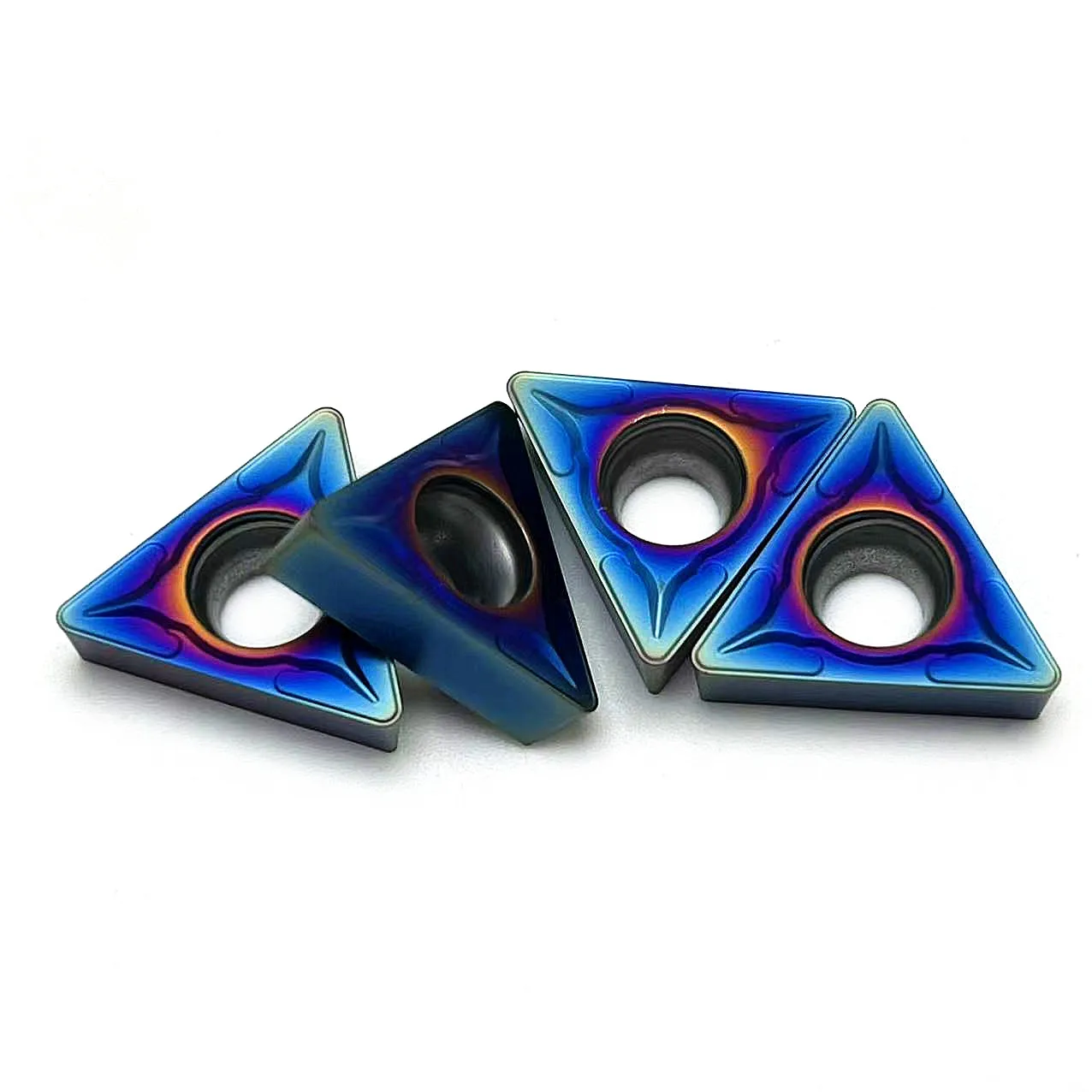Nano Blue High-Quality 10PCS TCMT16T304 TCMT16T308 KT7030 Tungsten Carbide Insert TCMT 16T304 TCMT 16T308 Lathe Machine Tools