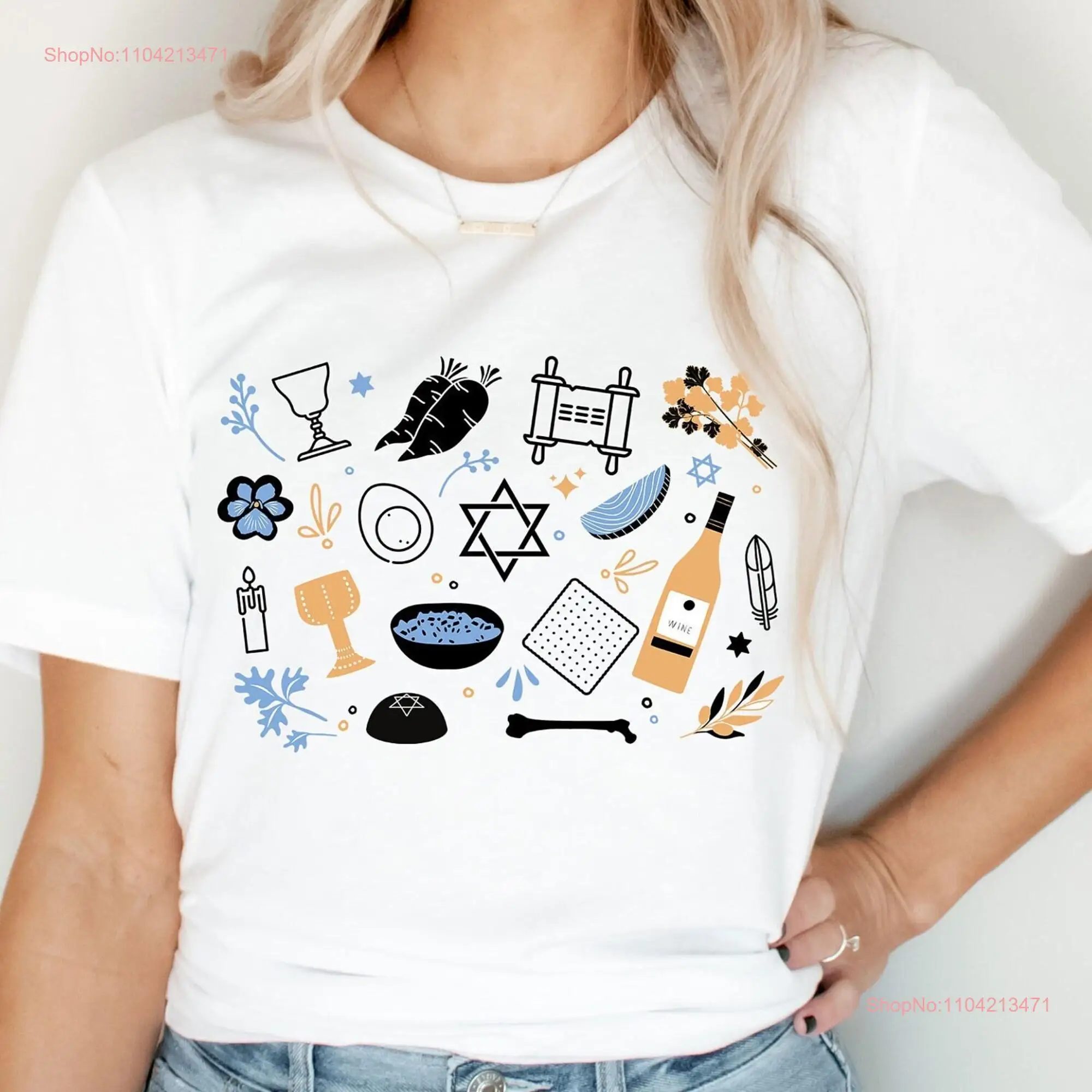 Passover Elements T Shirt 2022 Little things Matzah Ball s Matzo Jewish Family Pesach Holiday  long or short sleeves