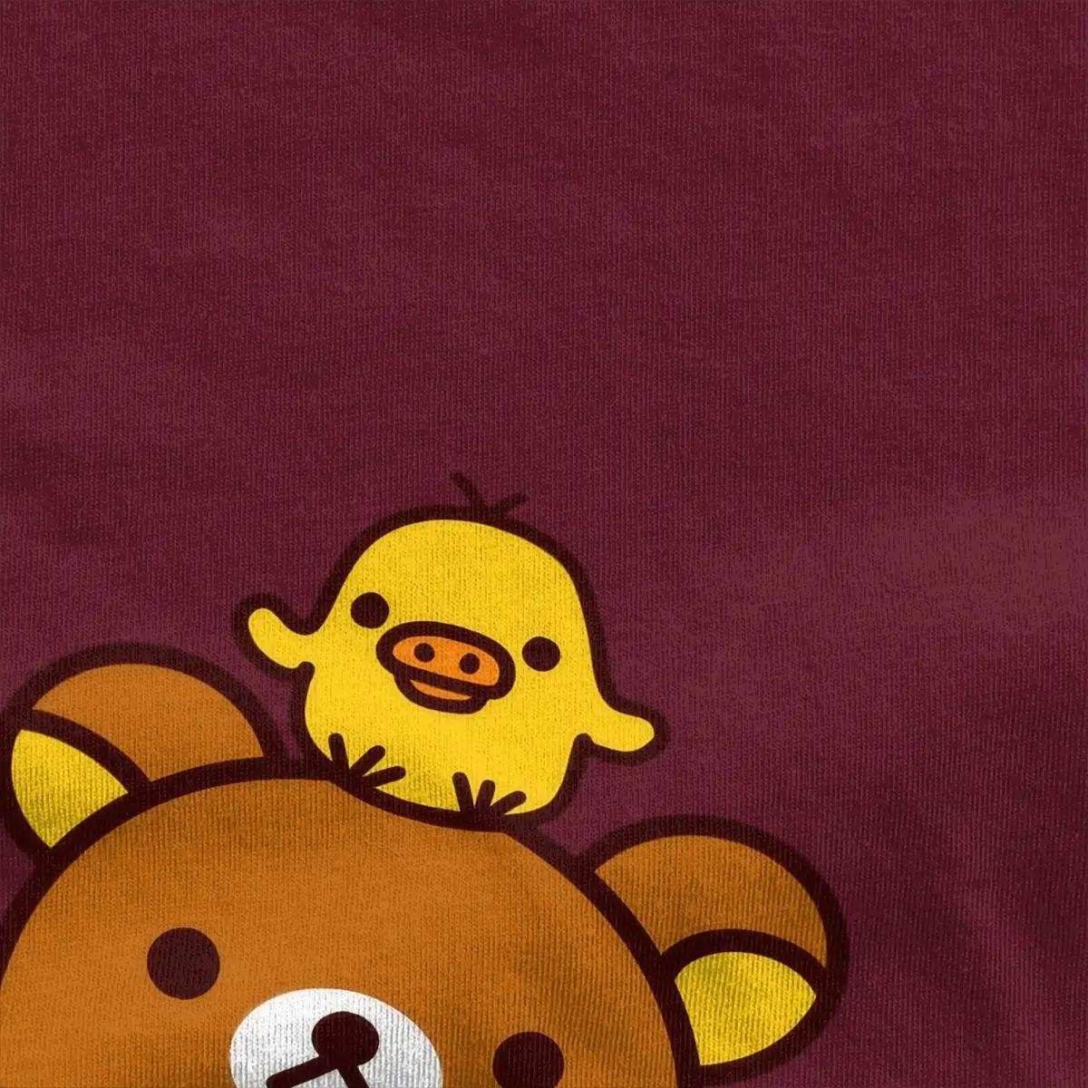 Vintage Rilakkuma T-Shirts Männer Frauen runden Kragen 100% Baumwolle T-Shirt Kawaii Bär Kurzarm T-Shirt Neuankömmling Kleidung