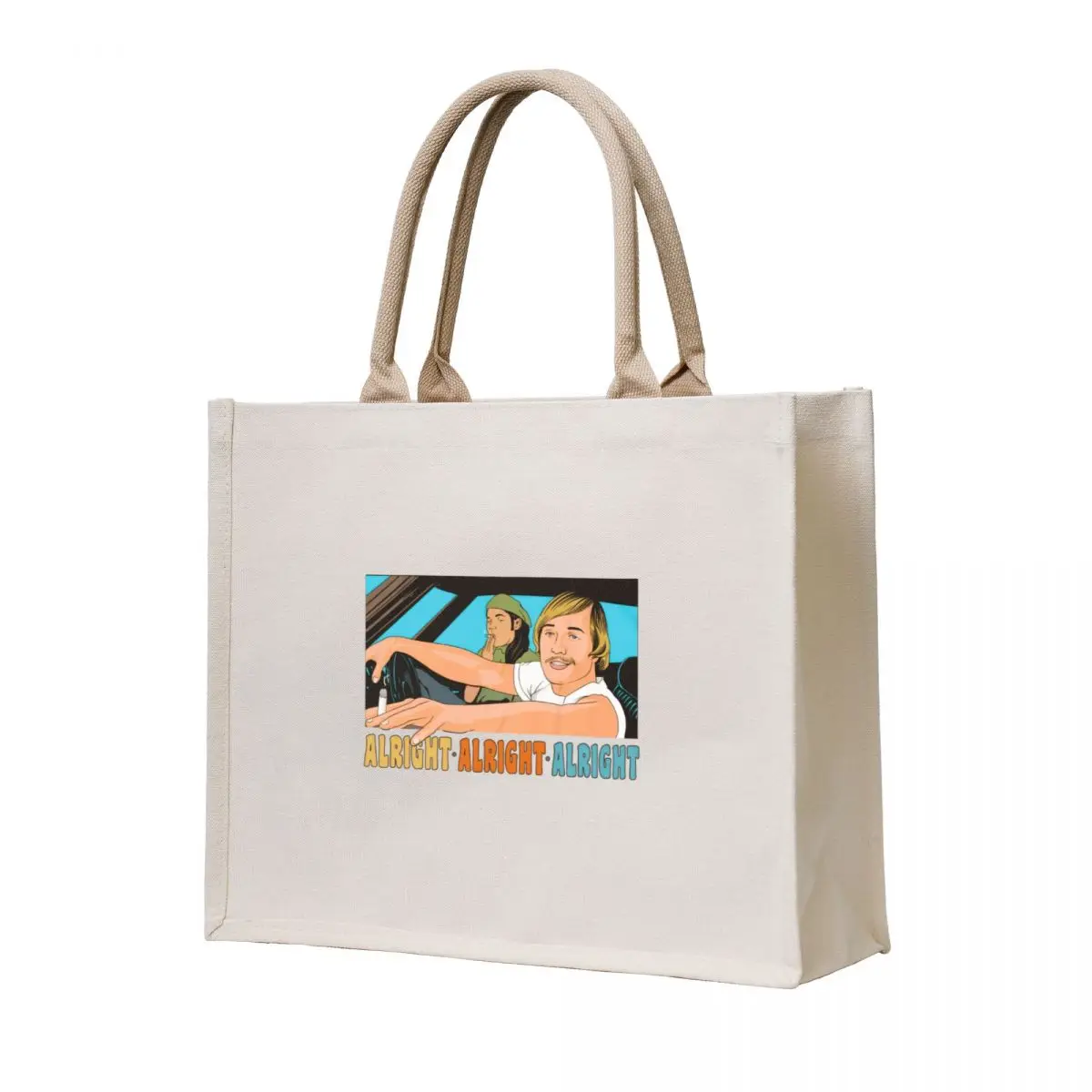 

matthew mcconaughey aright Tote Bag hand bag ladies Beach bag canvas tote bags