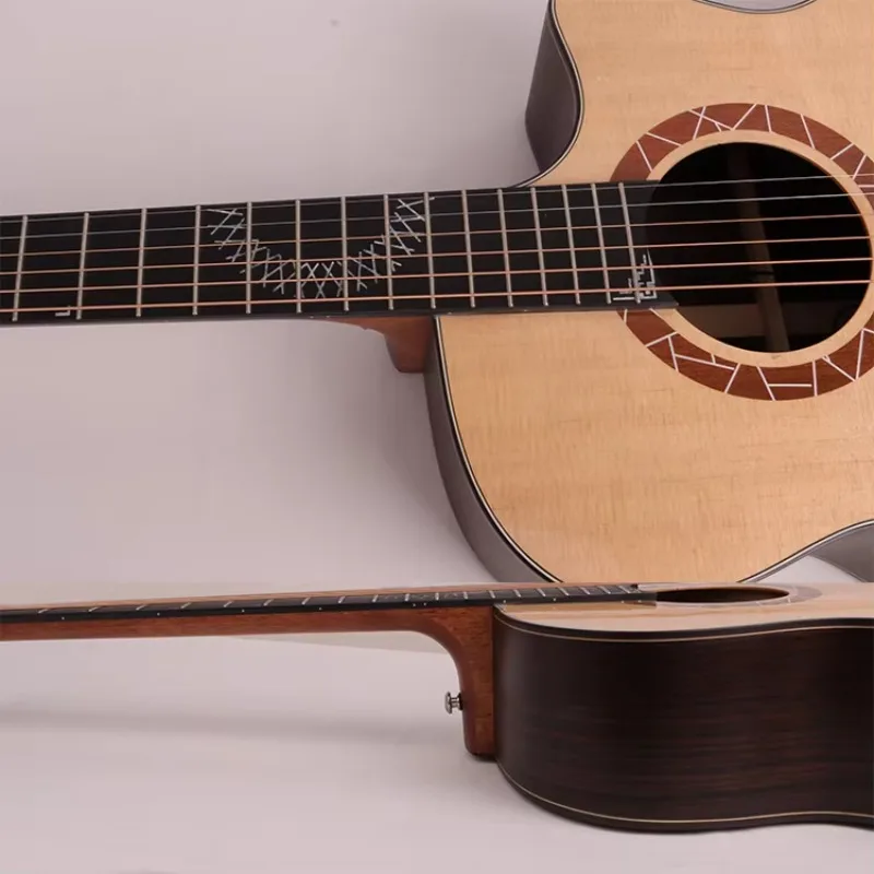 Guitarra Acústica de Alta Qualidade de 40 Polegadas, Totalmente Sólida, à Venda por Atacado/OEM