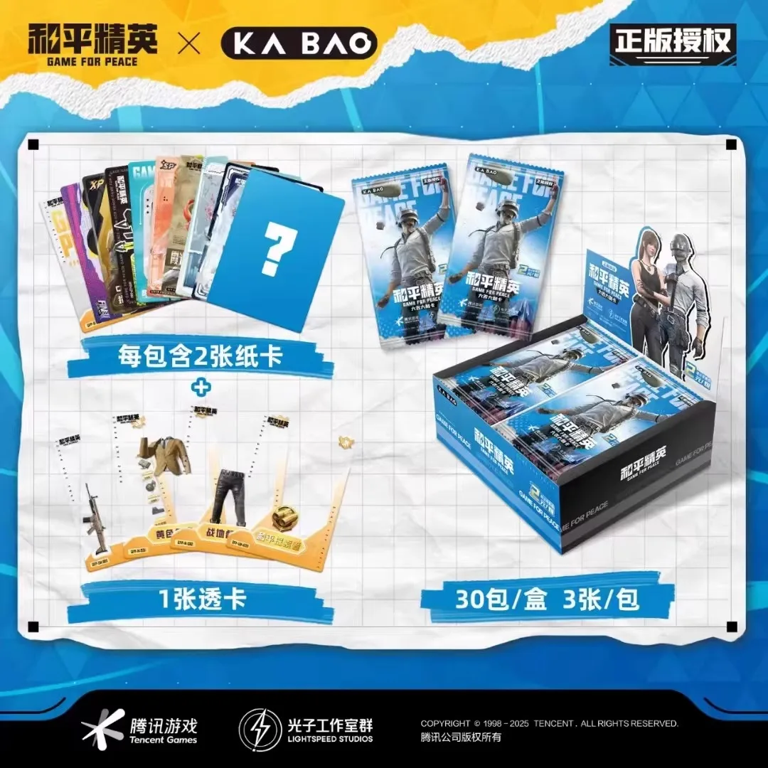 Officieel origineel spel voor Peace Series Card Game Collection Card Anime Randapparatuur Speelgoed Festival Flash Card Gift Originele doos