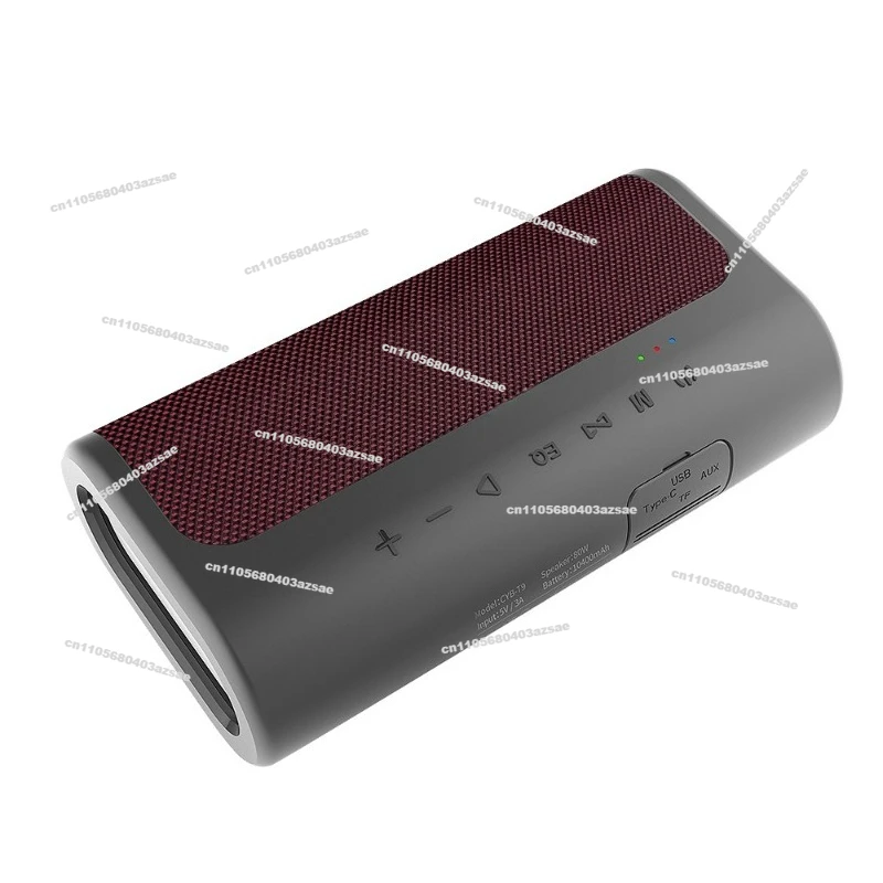 Subwoofer 80W Wireless Bluetooth Desktop Speaker Outdoor Portable High-power Plug-in Card Speaker