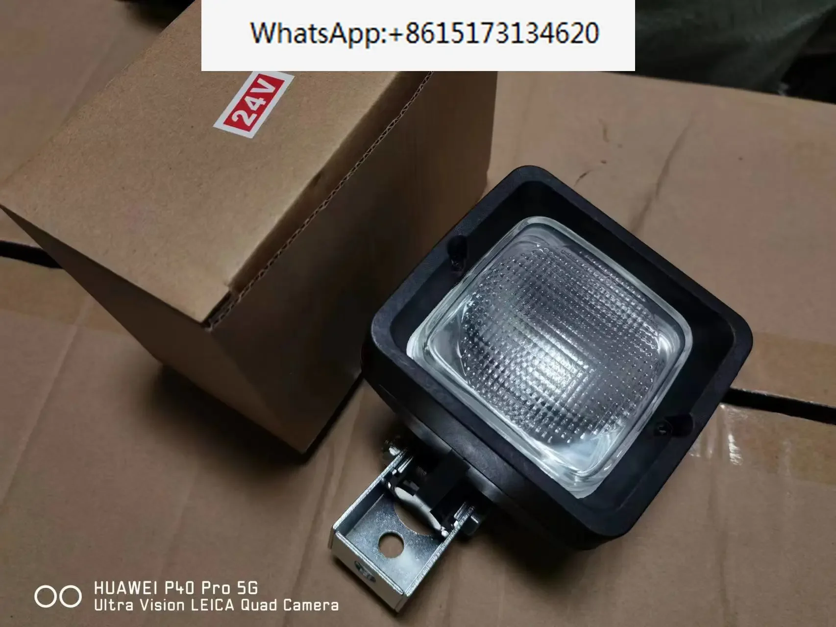 Excavator accessories for  EC210/240/290/360/460/380D/480 big arm lamp cab light 24V 12V  Headlights