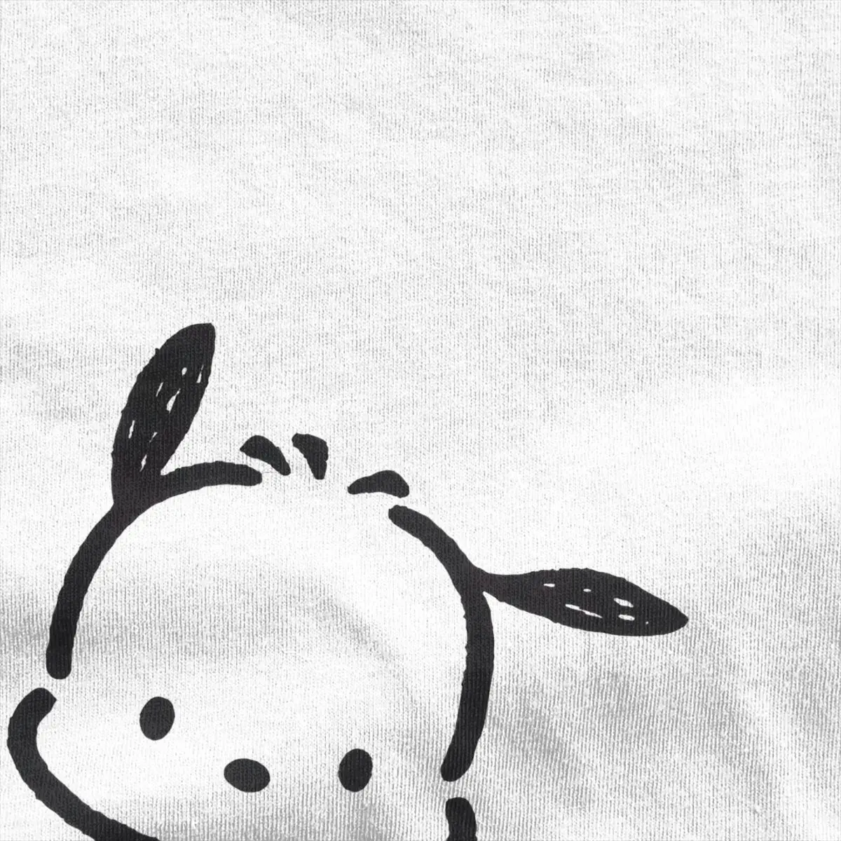 Pochacco T Shirt Men's Vintage 100% Cotton T-Shirts Summer O-Neck Leisure Tees Pattern Plus Size Clothes