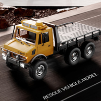 Jjrc C8823 1:18 6x6 Off-Road Rc Car -Metal Chassis Crawler Dual Speed Gearbox 370 Motor Rc Truck Rtr Adult Boys' Toys Gift