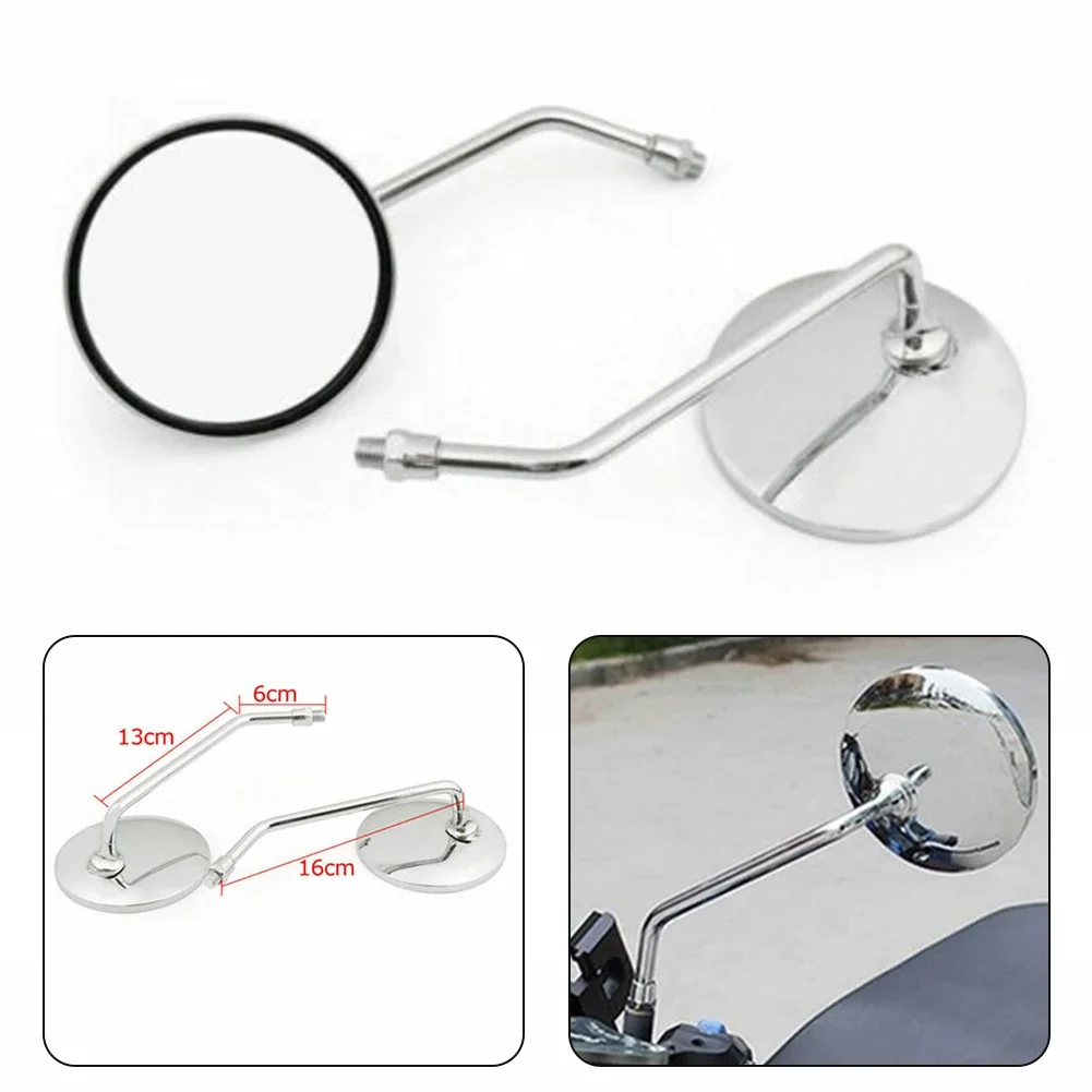 Plane Mirror Rear View Mirrors For Suzuki T500 1971-1975 For Suzuki GT550 1972-1977 For Suzuki GT750 1972-1977 High Quality