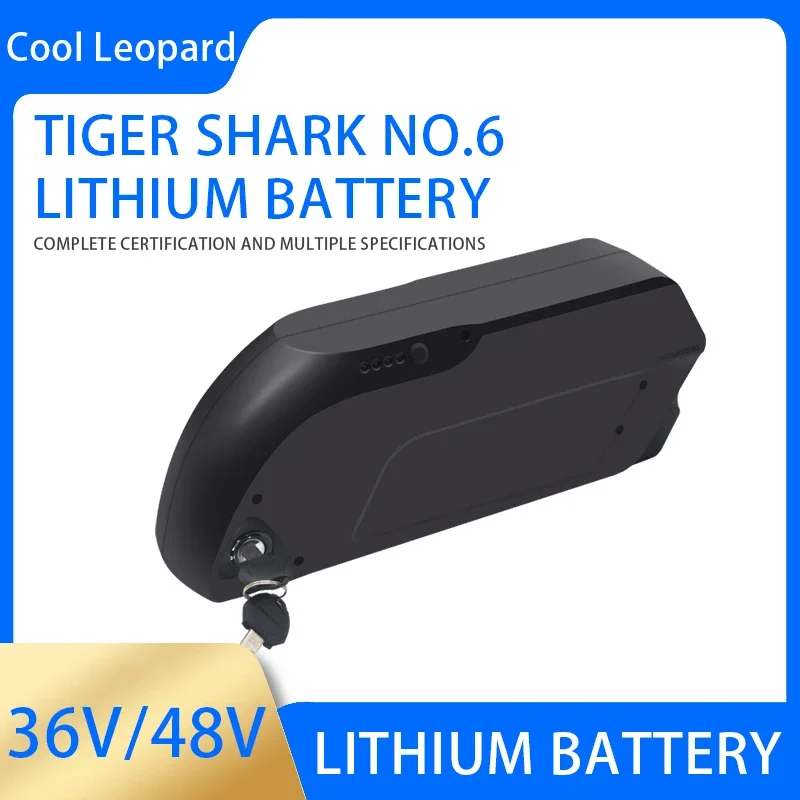 

36v 48v 15AH/17.5AH lithium battery for electric bicycles,for modifying mountain bike lithium battery for Tiger Shark