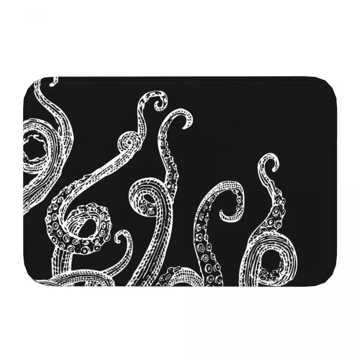 Viking Valhalla Non-slip Doormat Ocus Kraken Tentacles Ursula Tentacle Carpet Bath Kitchen Mat Prayer Home Decor