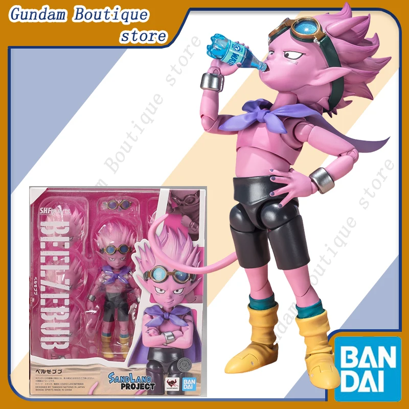 

Bandai Genuine SHF SAND LAND BEELZEBUB Anime Action Figure Collectible Joints Movable Model Finished Goods Toys Ornaments Gift