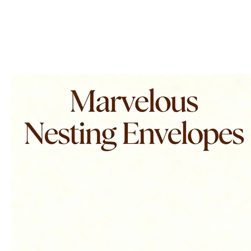 

Marvelous Nesting Envelopes Beginner Magic Tricks Close up Magic Props Magician Mentalism Fun Gimmicks