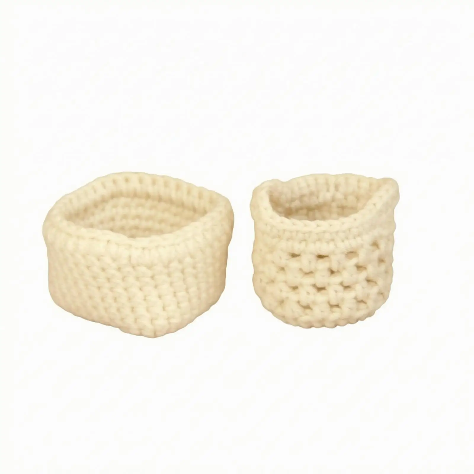 Handwoven Cloth Basket for Dollhouse Tiny Laundry Room Display Creative Interior Prop
