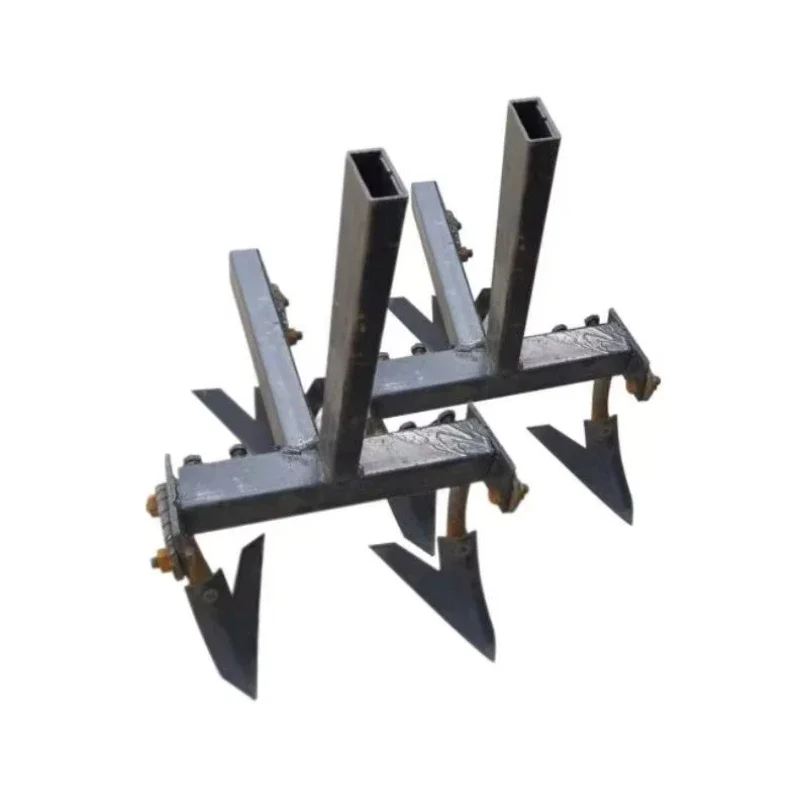 

New agricultural triangular hoe for rotary tillers - tools for removing weeds, trenching and tilling