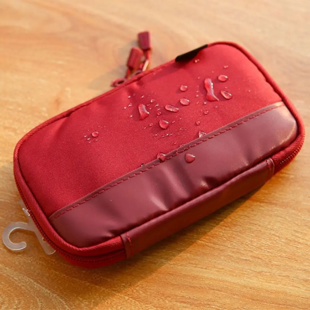 Oxford Cloth Simple Pencil Case Waterproof Large Capacity Multifunctional Pencil Bag Stationery Organize Desktop Storage Bag