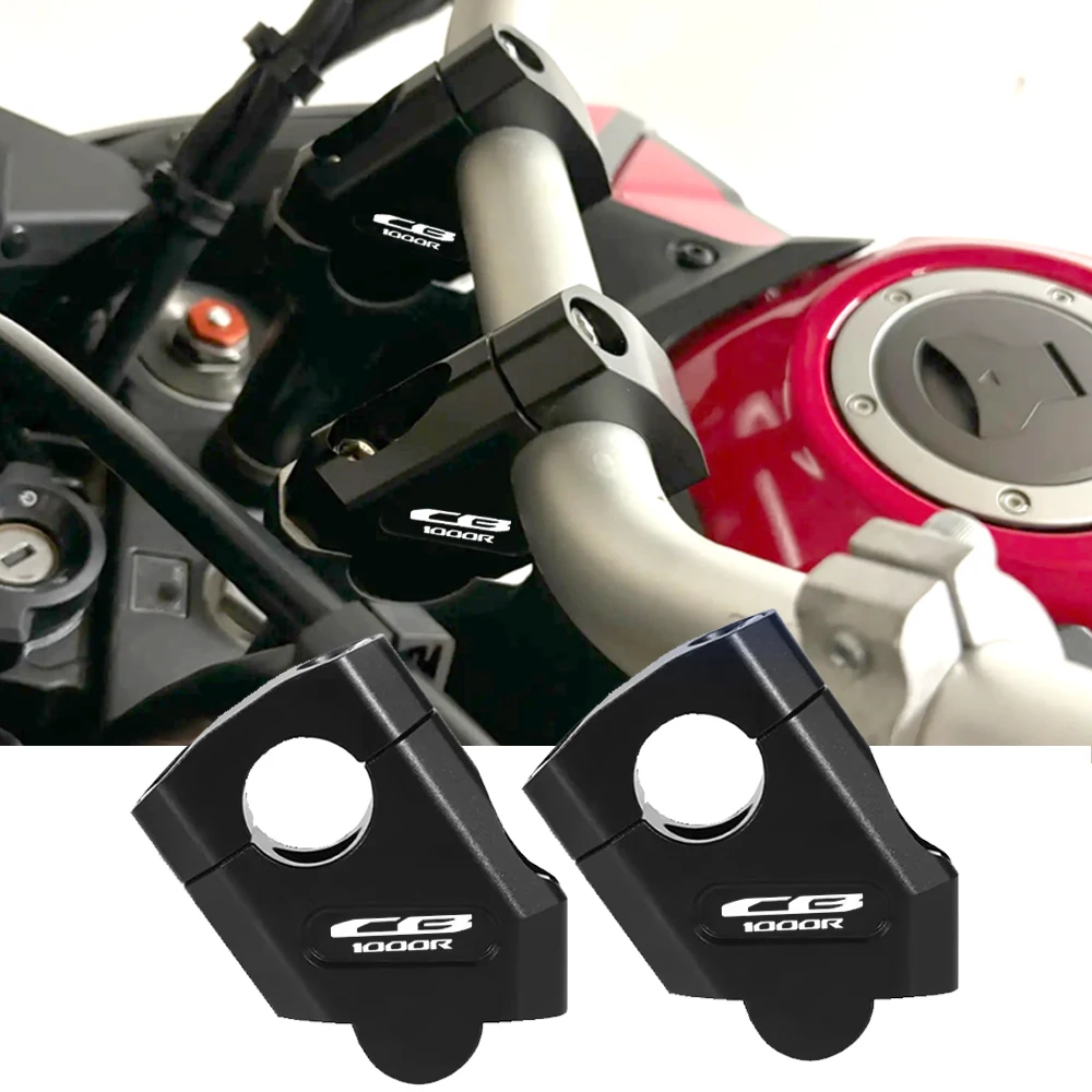 For CB1000R CB 1000R Motorcycle Handlebar Riser Bar Mount Handle Clamp CNC Handle Bar Lift Extend Adapter Mount