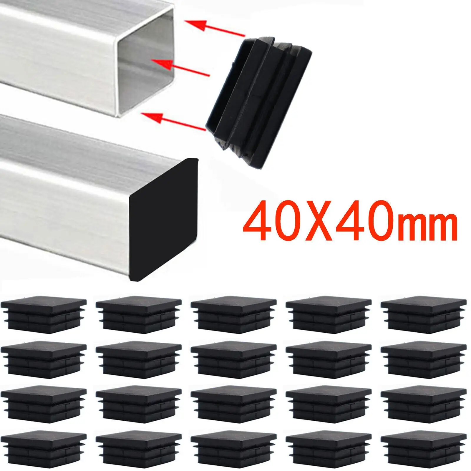 20x meubelafwerking plug glijbescherming voor kastvloermeubilair