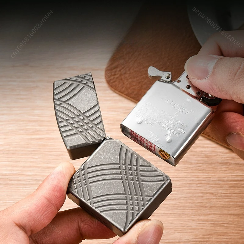 

Новая титановая зажигалка Pioneer ADC, портативная ветрозащитная титановая зажигалка для улицы, аксессуары для сигарет, подарок для мужчин