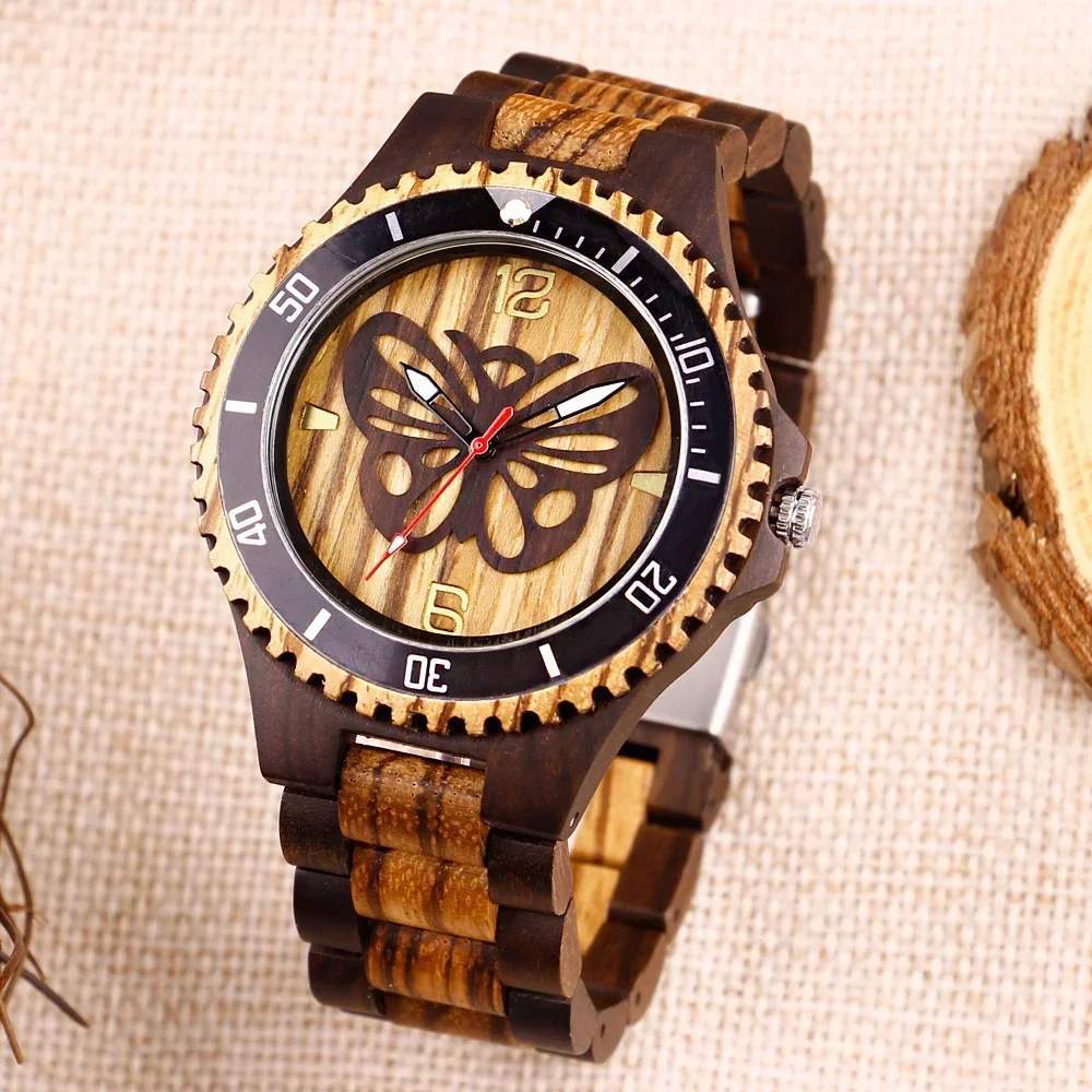 

Высококачественные мужские деревянные кварцевые часы, модные популярные изысканные подарочные спортивные наручные часы с деревянным ремешком для мужчин