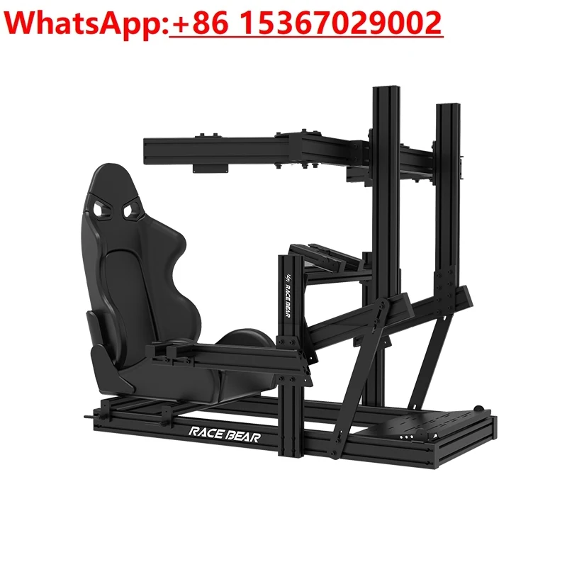 

Технология Wufen EVO Lite Алюминиевый профильный кронштейн Racing Emulator Seat Tu Master, Sumo fanatec