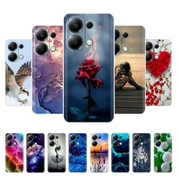 For Xiaomi Redmi Note 13 4G Case Note13 Cover Soft Clear Silicone TPU Back Case Funda For Redmi Note 13 Pro 4G Phone Cases Coque