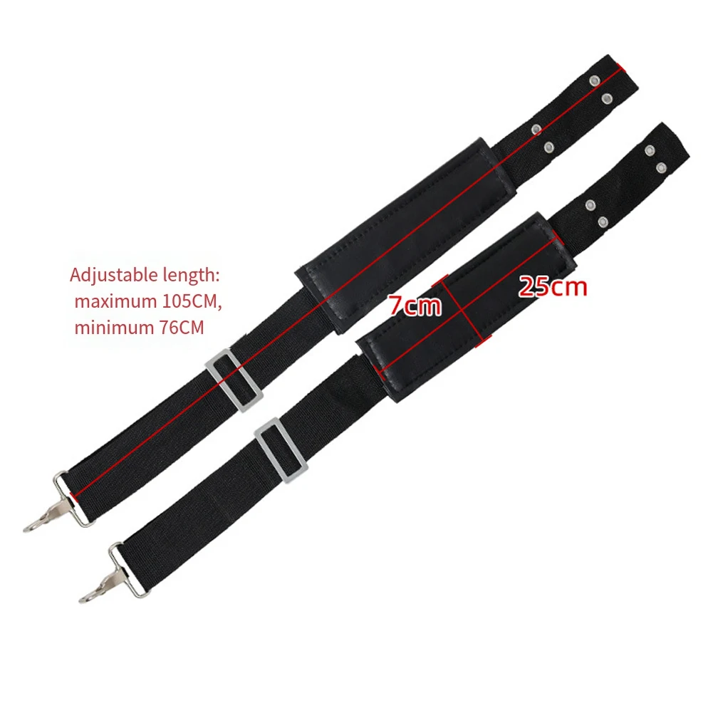 Backpack For Sprayer Strap Set with Padded Shoulders Adjustable Length and Hook for Stable Load Distribution and Mobility
