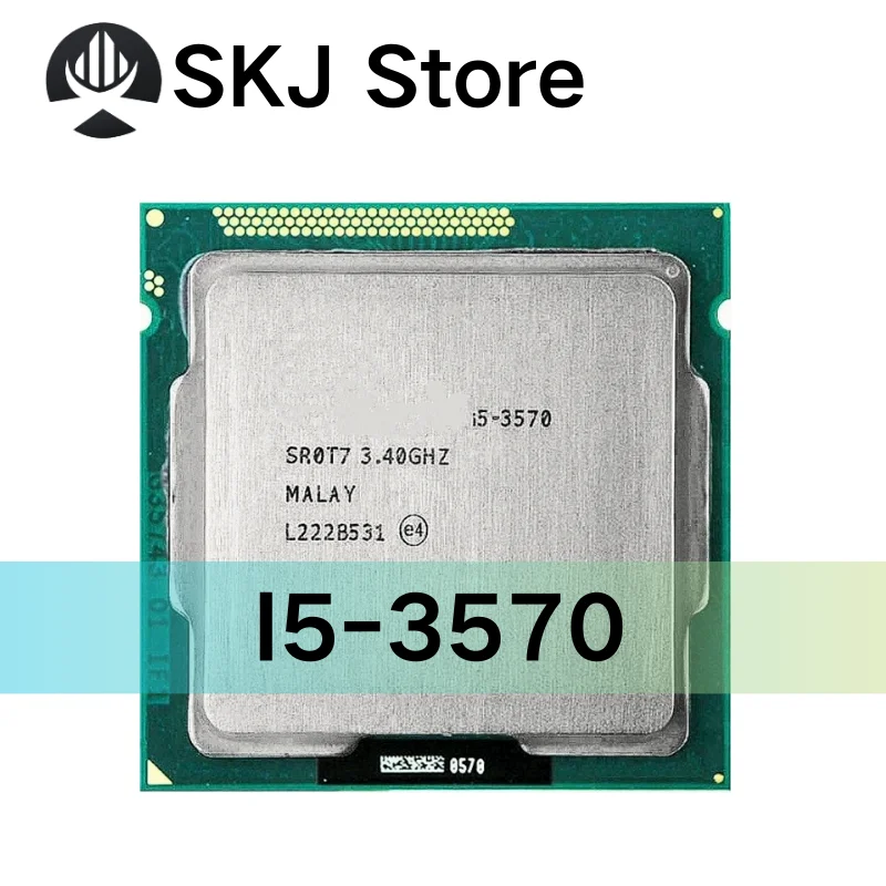 

I5 3570 3.4Ghz /L3=6M/77W Socket LGA 1155 Desktop i5-3570