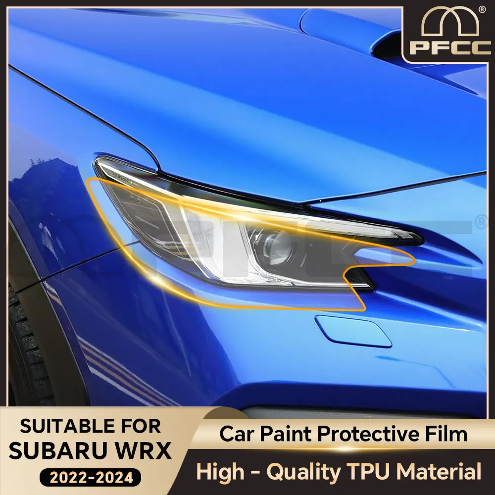 

PFCC TPU Car Invisible Transparent for Subaru WRX 2022 2023 2024 Sticker Doors Front Bumper Trunk Accessories Protection Film