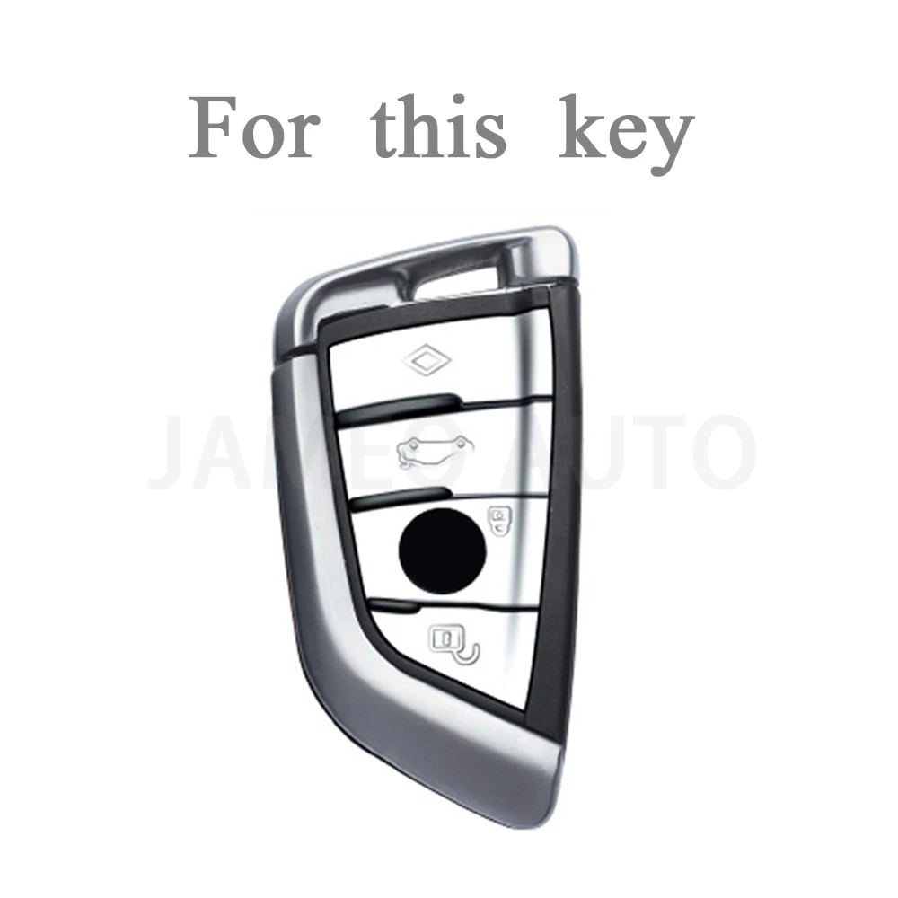 TPU Car Key Cover Case Shell for BMW 1 3 5 6 Series G20 G30 G11 F15 F16 G01 G02 F48 X1 X3 X5 X6 X7 Accessories