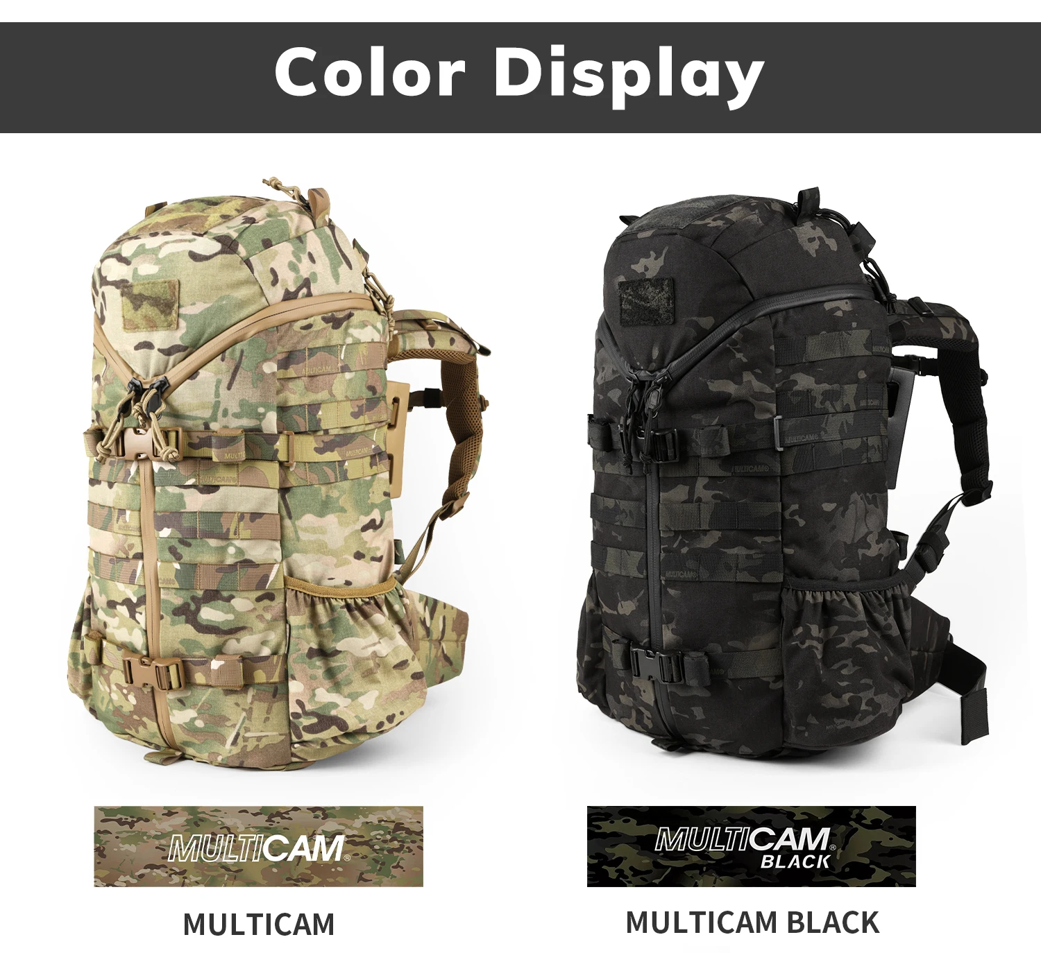 34L 500D Cordura 3-Tage-Angriffstaktischer Rucksack mit BVS Funktionalem Pendler-Reise-Outdoor-Bergsteiger-Wanderrucksack – Detail 5