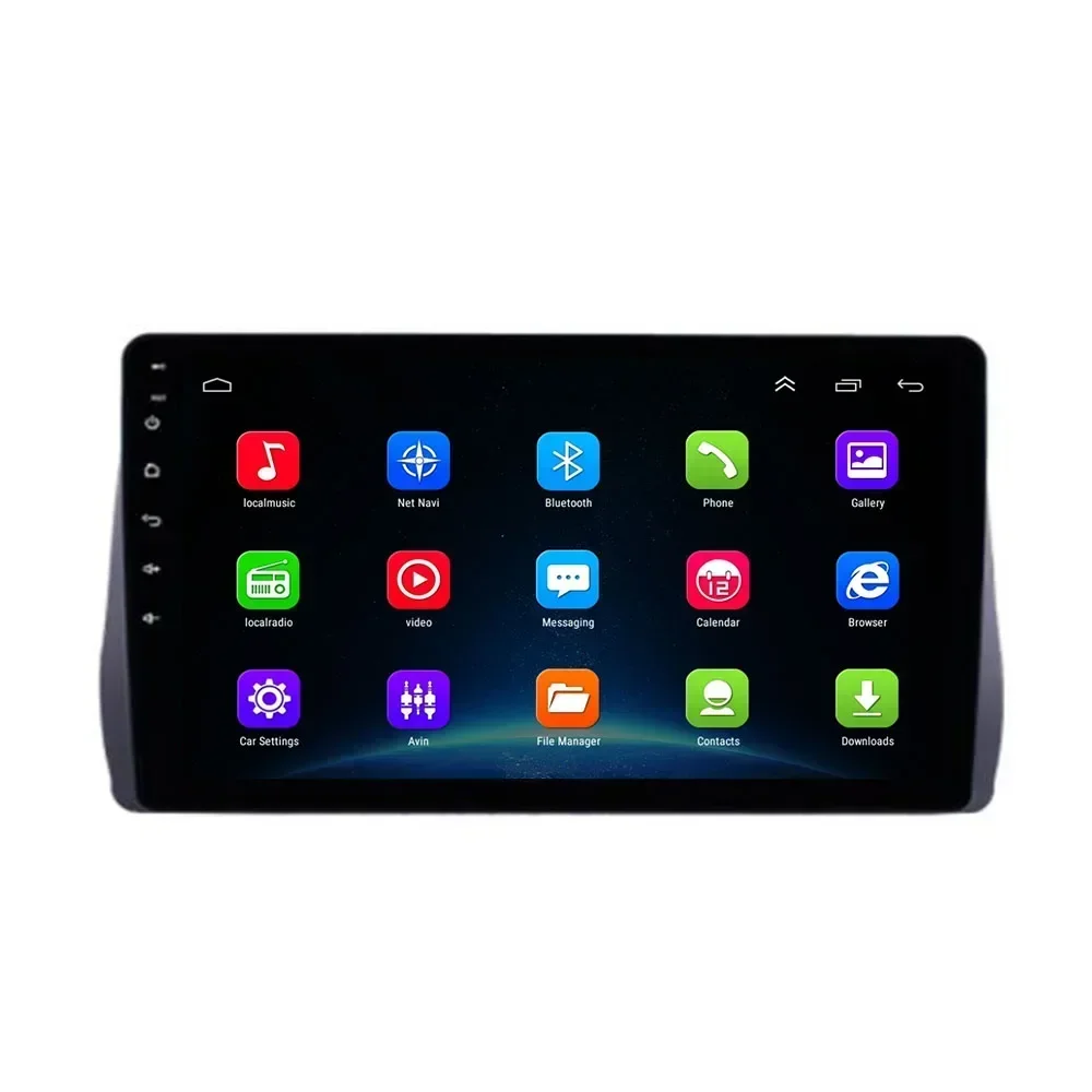 2 Din Android 13 รถวิทยุสเตอริโอ DVD GPS เครื่องเล่นวิดีโอมัลติมีเดีย 5G WiFi กล้อง DSP Carplay สําหรับ Toyotal Wish 2009-2012