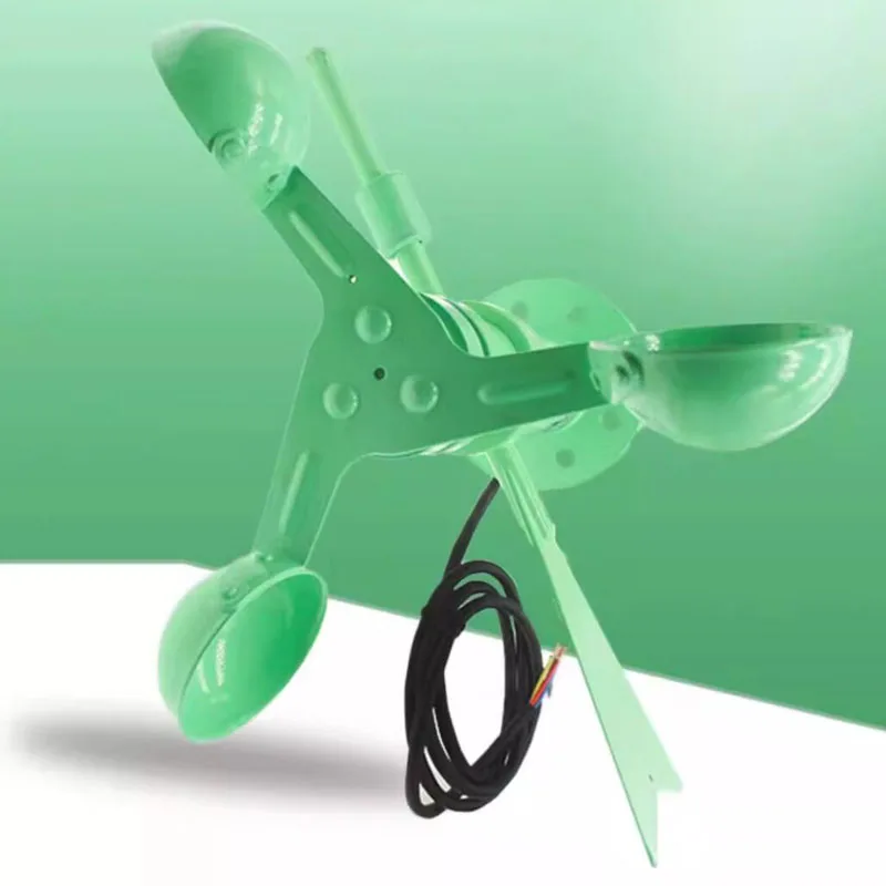 

Wind Speed And Direction Sensor 0-30 M/s 0-360° RS485 Communication Flange-Type Base for Weather Monitoring