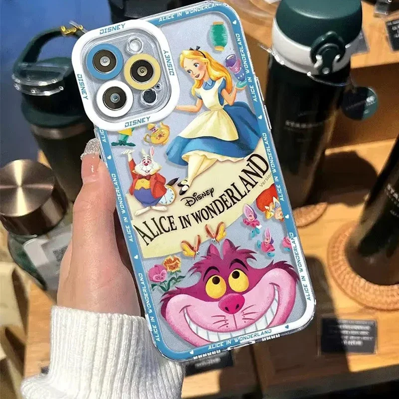 Cheshire Cat Alice in Case For Samsung Galaxy A54 A34 A24 A14 A13 A53 A33 A73 A23 A05 A05S A72 A52 A52S A32 A22 A12 A51 A71 Capa