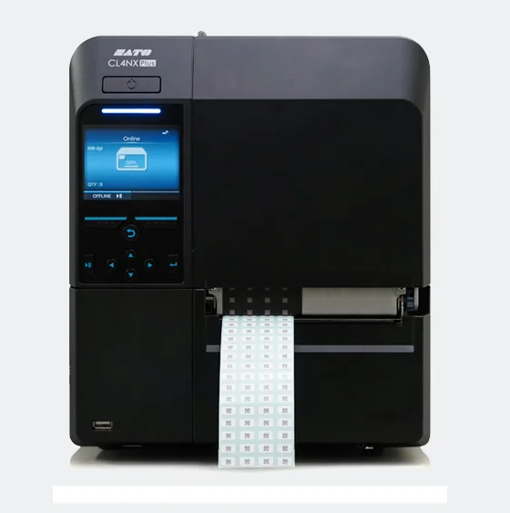 SATO CL4NX PLUS Thermal Printer A4 Industrial Barcode Printer Thermal Transfer USB Interface Black White in Stock 609dpi