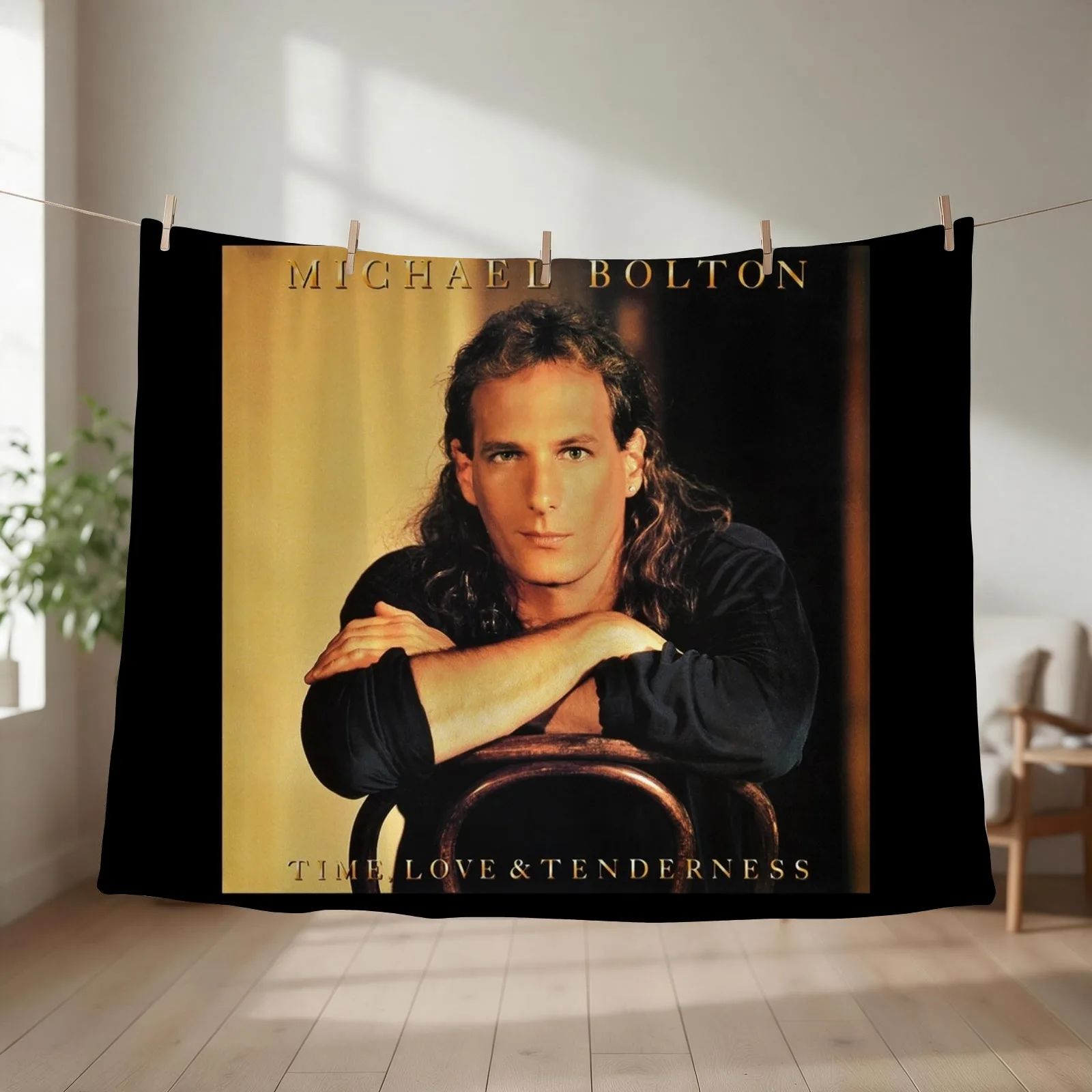 Michael bolotin Time love tenderness Throw Blanket Blankets For Sofas Hair Summer Beach Blankets