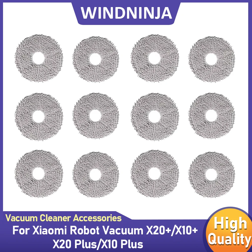 Mopptuch kompatibel für Xiaomi Robot Vacuum X20+, X10+ / X20 Plus, X10 Plus, für Roborock P10/P10S/P10PRO/P10S PRO PLUS/V20