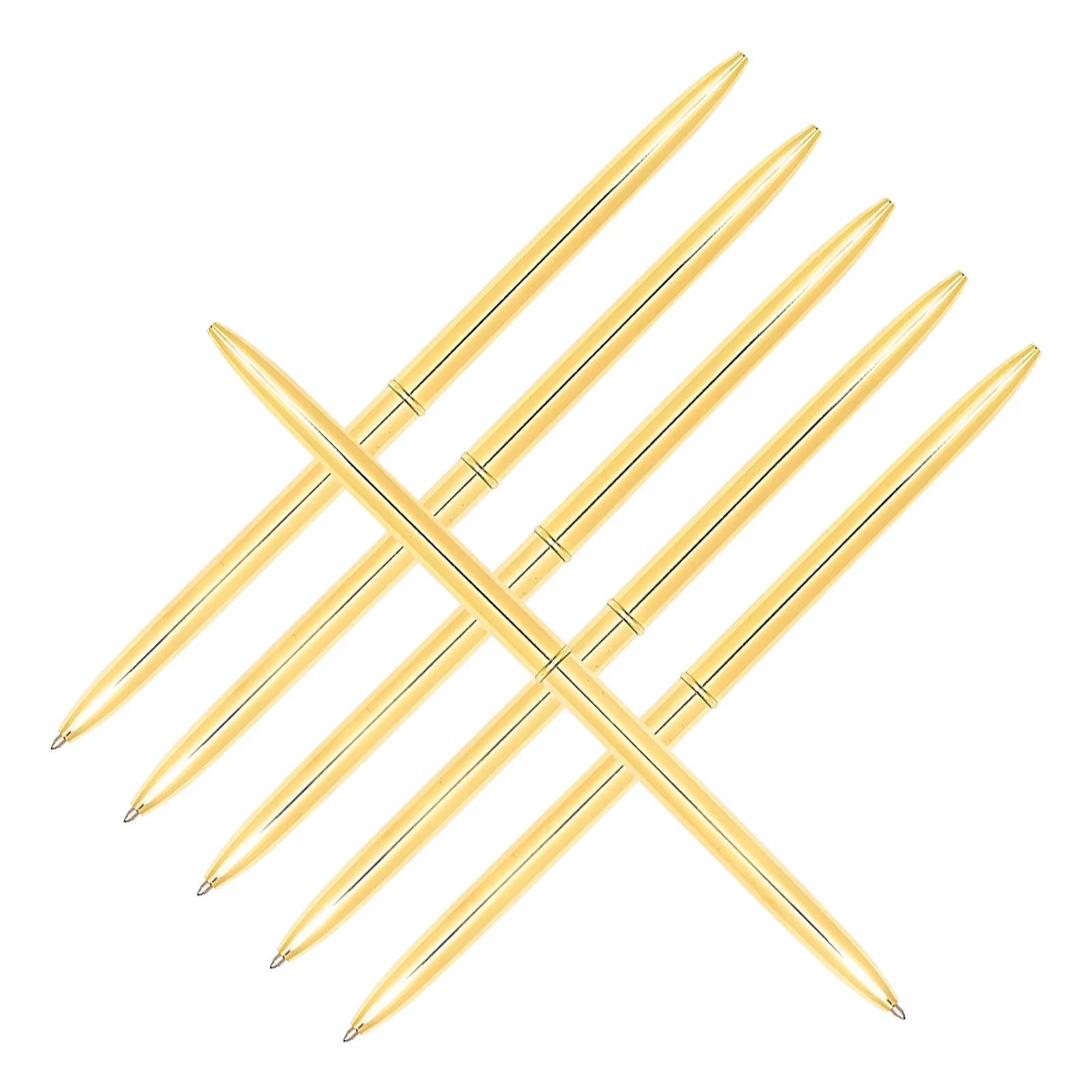 

6 шт. вращающихся металлических шариковых ручек с двумя наконечниками, синие чернила, легкие, премиум-качество, для офиса и школы