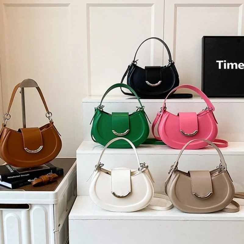 

Famous Designer Vintage Minimalist Leather Diaper Bags For Women Luxury Elegant Large Capacity Crossbody Bag Classic Parisian