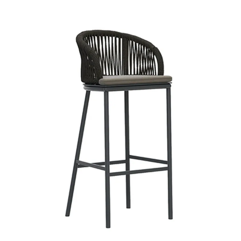 Cadeira de bar ao ar livre, banco alto, móveis ktv, corda, restaurante, hotel, internet, celebridade, cadeira traseira, criativa ao ar livre