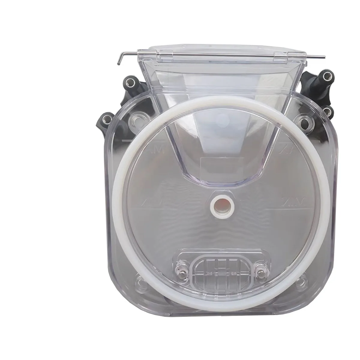 Ice Cream Machine Spare Parts Front Plastic Baffle With Nut for BINGZHILE BQL-112Y Hard Ice Cream Machine Replacement