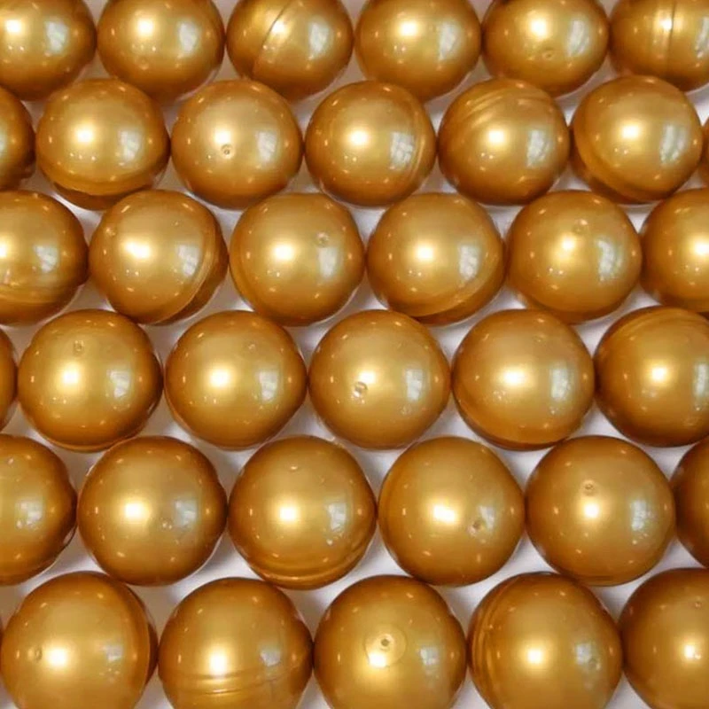 

Capsule twisted egg plastic spherical lottery touch gold silver ball, black white.