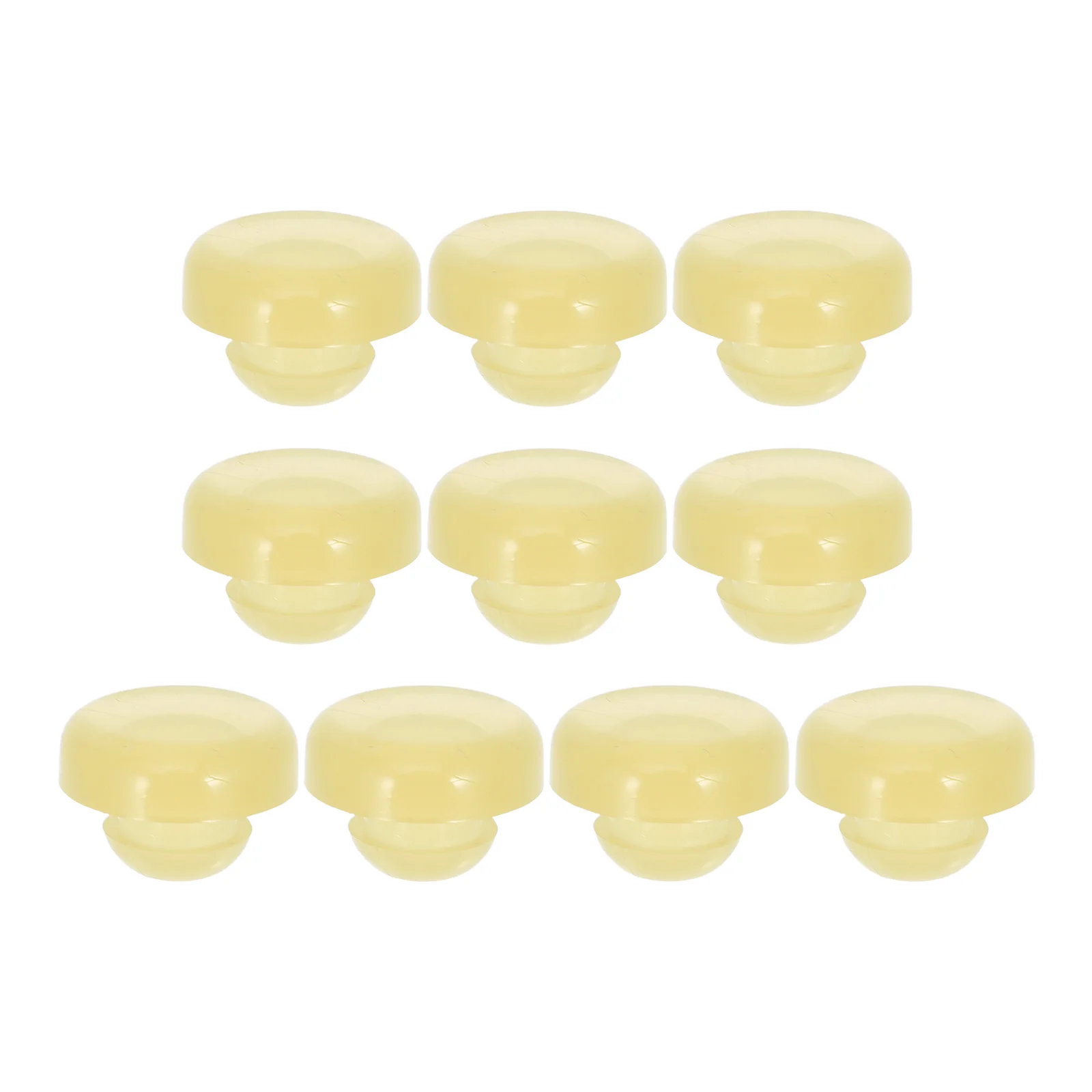 

10pcs Brake Pedal Stop Pad Replacement Durable Rubber Cushion For Brake Clutch Pedal Stopper Switch Auto Parts Car Accessories