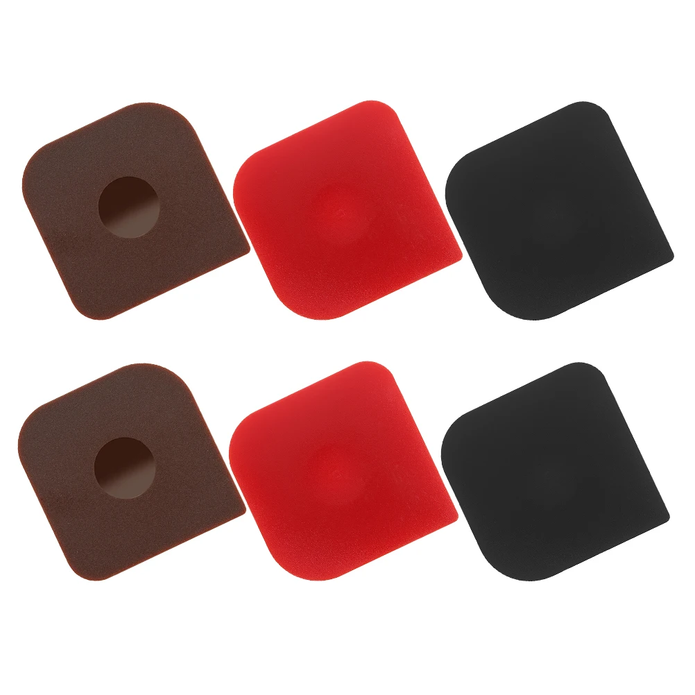 

6pcs Kitchen Scraper Set Cast Iron Pan Cleaner Cake Slicer Material Ergonomic Design Baking Mold Cleaning Tools