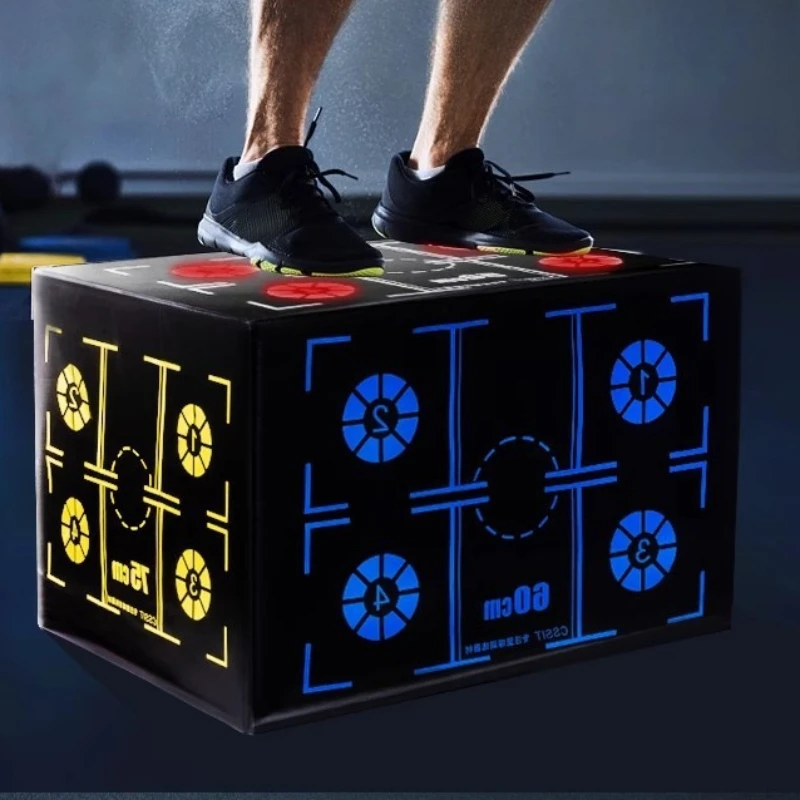 3-In-1 Jumping Box Multifunctional Jumping Box Anti-slip Waterproof Vaulting Boxes Professional Portable Fitness Equipments